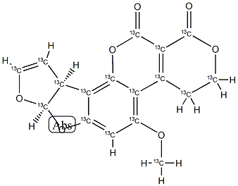 黄曲霉毒素 G1-(全碳-13)