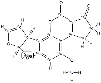 黄曲霉毒素 B1-(全碳-13)