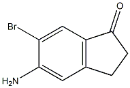 5-氨基-6-溴-2,3-二氢-1H-茚-1-酮