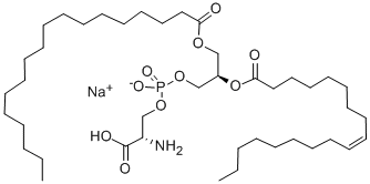 1-STEAROYL-2-OLEOYL-SN-GLYCERO-3-PHOSPHO-L-SERINE (SODIUM SALT);18:0-18:1 PS