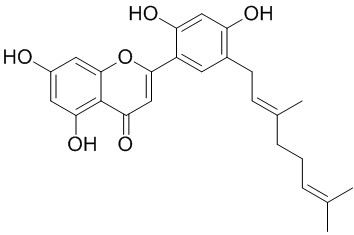 5'-香葉基-5,7,2',4'-四羥基黃酮