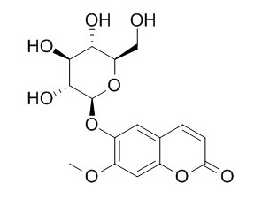 6-甲氧基香豆素-7-0-beta-D-吡喃葡萄糖苷