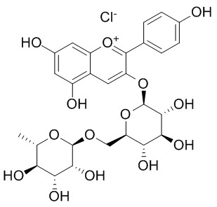 氯化天竺葵素-3-O-蕓香糖苷