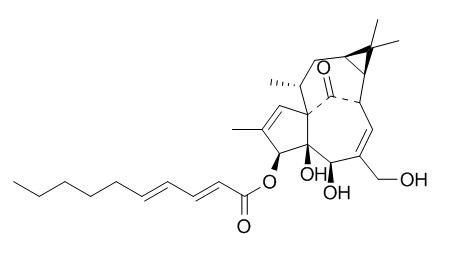 3-O-(2'E,4'E-癸二烯酰基)巨大戟二萜醇