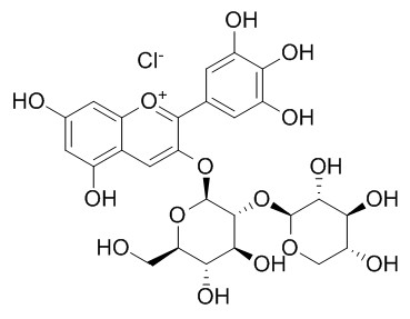 氯化飛燕草素-3-O-桑布雙糖苷