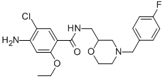 4-氨基-5-氯-2-乙氧基-n-[[4-(4-氟苄基)-2-吗啉基]甲基]苯甲酰胺