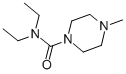1-二乙胺基甲酰基-4-甲基哌嗪
