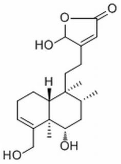 6α,16,18-Trihydroxycleroda-3,13