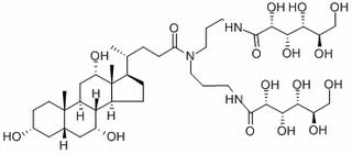 (3a,5b,7a,12a)-N,N-双[3-(D-葡萄糖酰氨基)丙基]-3,7,12-三羟基胆甾烷-24-胺