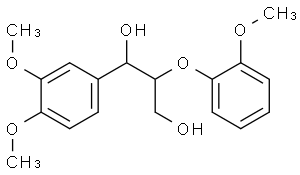 1-(3,4-二甲氧基苯基)-2-(2-甲氧基苯基)-丙烷-1,3-二醇