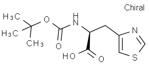 叔丁氧羰基-3-(4-噻唑基)-L-丙氨酸