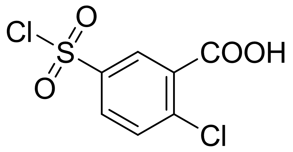 2-氯-5-氯磺酰基苯甲酸