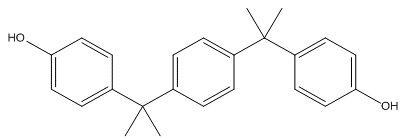 α,α'-二(4-羟基苯基)-1,4-二异丙基苯
