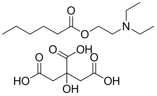 己酸二乙氨基乙醇酯柠檬酸盐