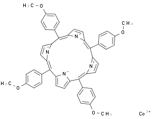 [5,10,15,20-四(4-甲氧苯基)-21H,23H-卟吩]合钴(II)
