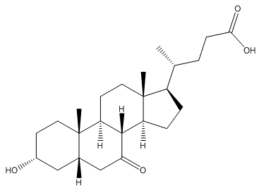 3α-羟基-7-氧代-5β-胆烷酸