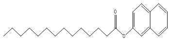 肉豆蔻酸2-萘酯
