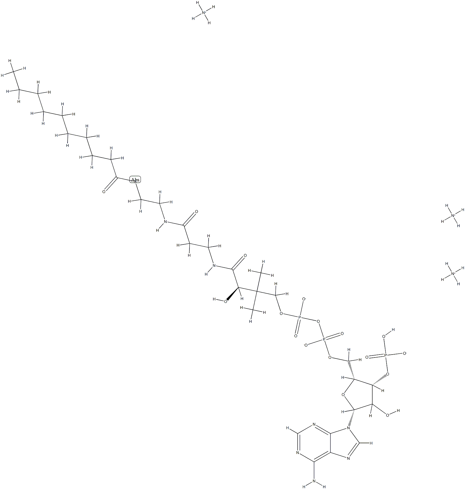 DECANOYL COENZYME A (AMMONIUM SALT);10:0 COENZYME A