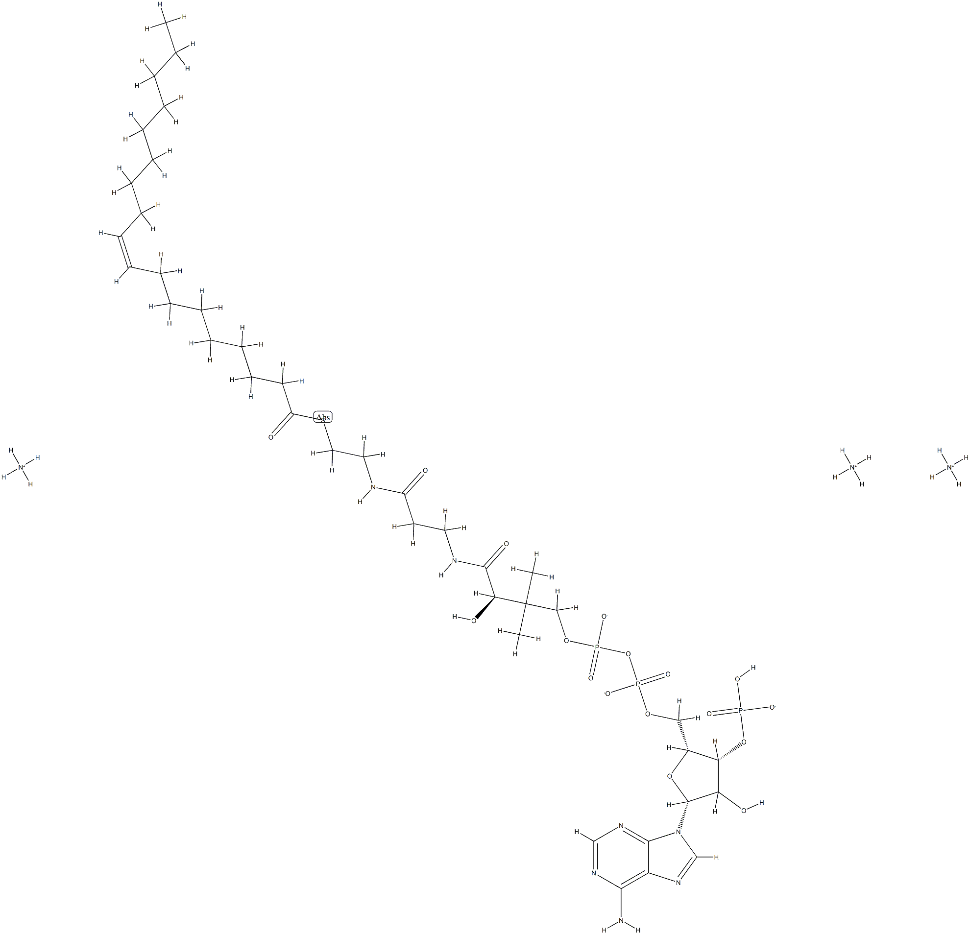 (9Z-OCTADECENOYL) COENZYME A (AMMONIUM SALT);18:1 (N9) COENZYME A