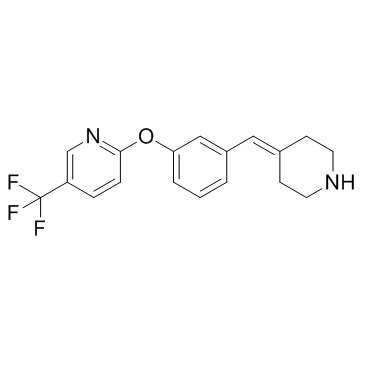 Pyridine, 2-[3-(4-piperidinylidenemethyl)phenoxy]-5-(trifluoromethyl)-