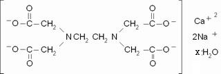 乙二胺四乙酸二钠钙盐 水合物