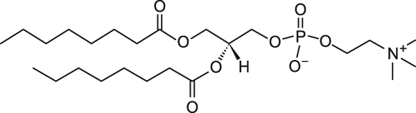 1,2-dioctanoyl-sn-glycero-3-phosphocholine