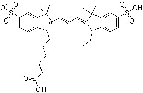 磺酸基-Cy3羧酸