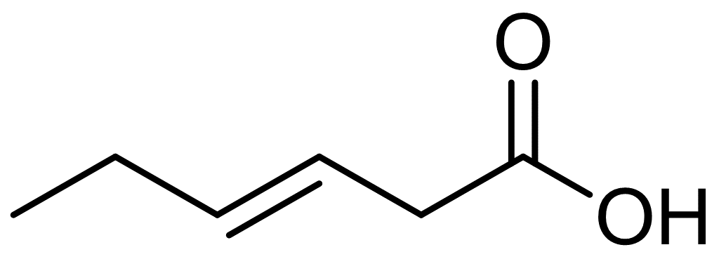 反式-3-己烯酸,98%