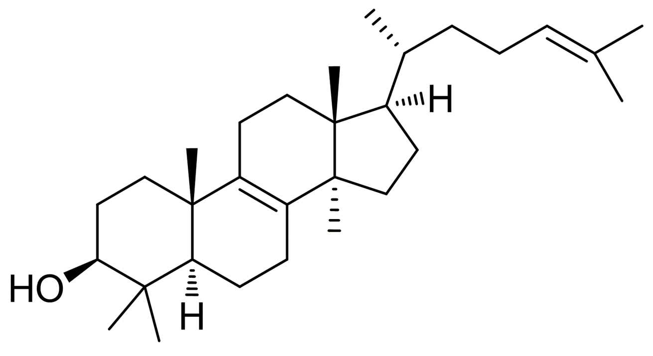 产品名称羊毛甾醇分析标准品hplc98